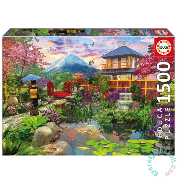 Educa 1500 db-os puzzle - Japán kert (19937)