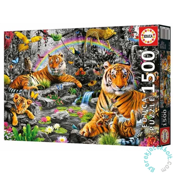 Educa 1500 db-os puzzle - Ragyogó dzsungel (19563)