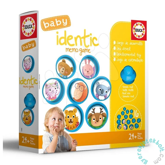 Educa baby memóriajáték - Állatok 2 (18124)