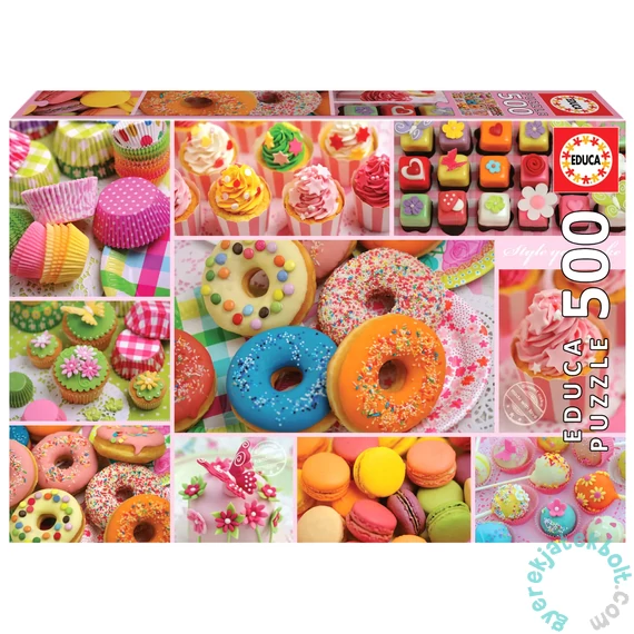 Educa 500 db-os puzzle - Édes Party Kollázs (19904)