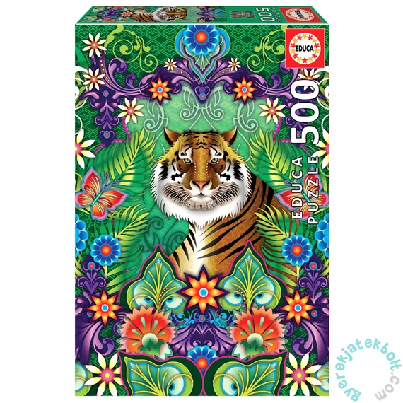 Educa 500  db-os puzzle - Bengáli tigris (19912)
