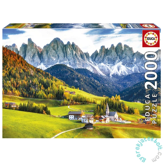 Educa 2000 db-os puzzle - Ősz a Dolomitoknál (19566)