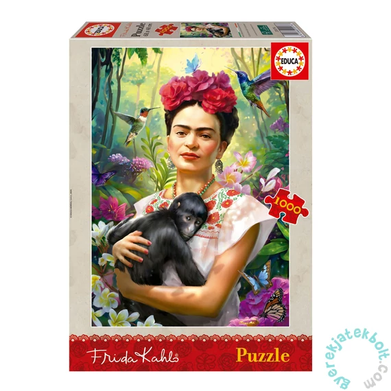 Educa 1000 db-os puzzle - Az élet kertje, Frida Kahlo (20176)