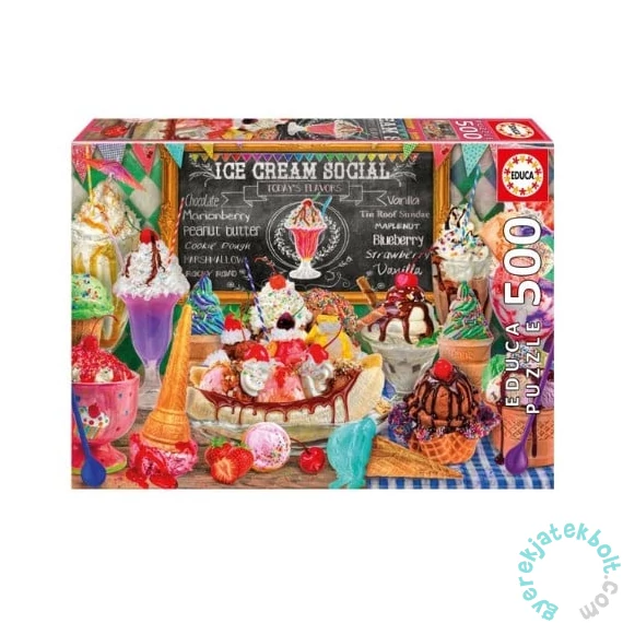 Educa 500 db-os puzzle - Fagyizó (20251)