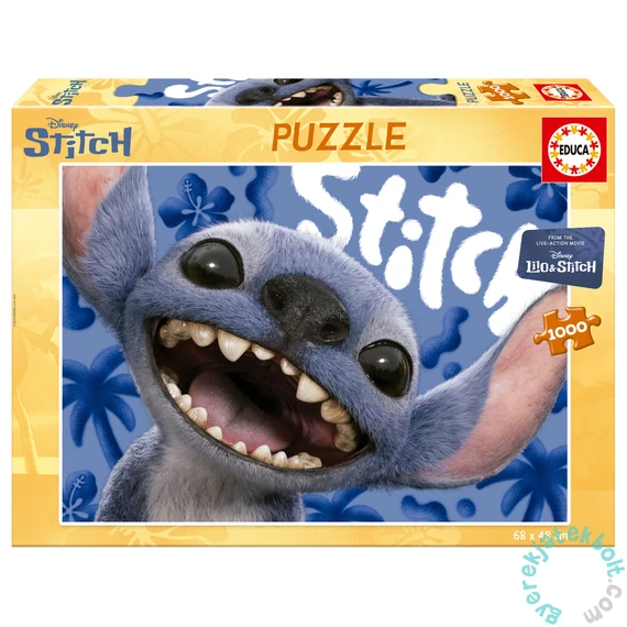 Educa 1000 db-os puzzle - Disney Stitch Live Action (20277)