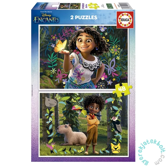 Educa 2 x 48 db-os puzzle - Disney - Encanto (19200)