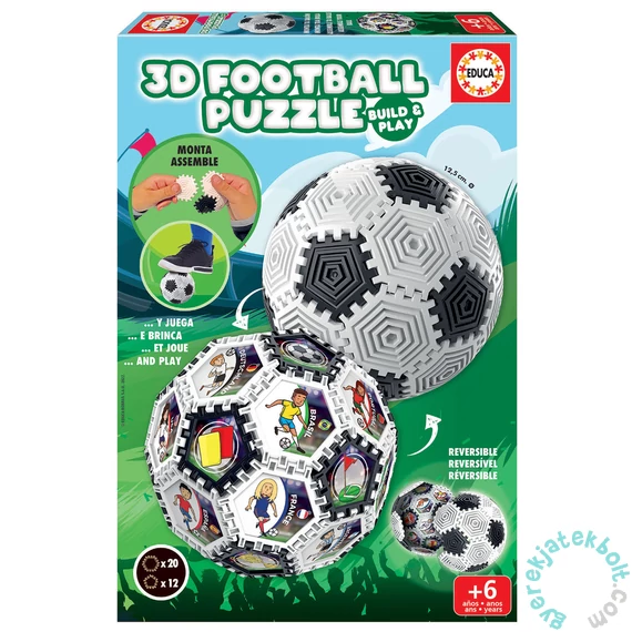 Educa 3D puzzle - Football (19210)