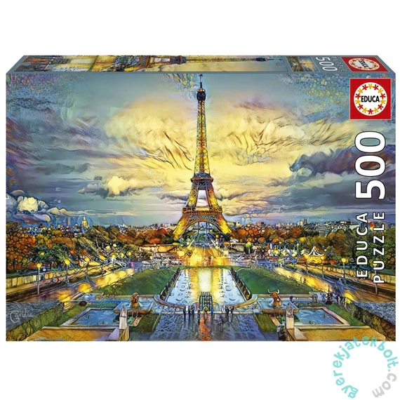 Educa 500 db-os puzzle - Eiffel torony (19621)