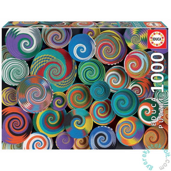 Educa 1000 db-os puzzle - Afrikai kosarak (19020)