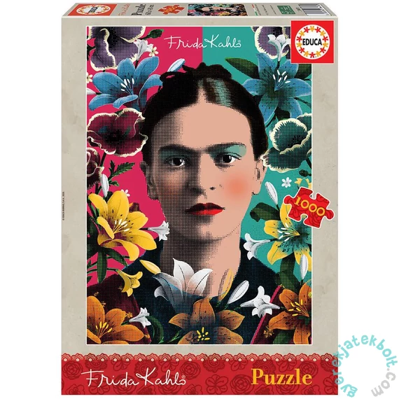 Educa 1000 db-os puzzle - Frida Kahlo (18493)