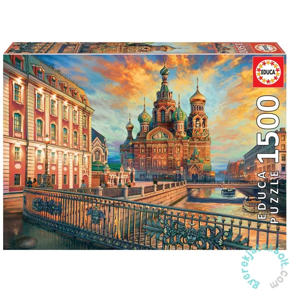 Educa 1500 db-os puzzle - Szentpétervár (18501)