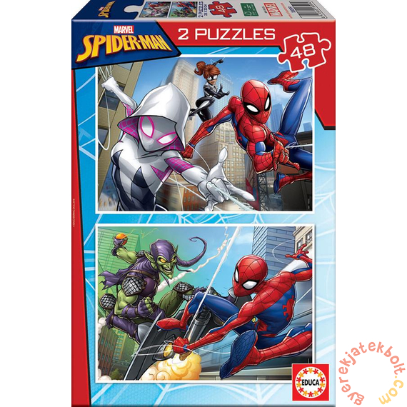 Educa 2 x 48 db-os puzzle - Spiderman (18099)
