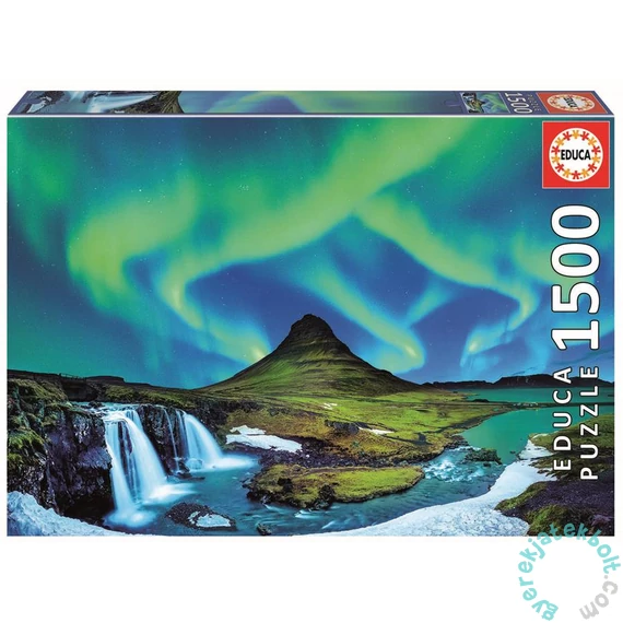 Educa 1500 db-os puzzle - Sarki fény - Izland (19041)