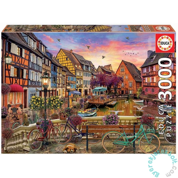 Educa 3000 db-os puzzle - Colmar, Franciaország (19051)