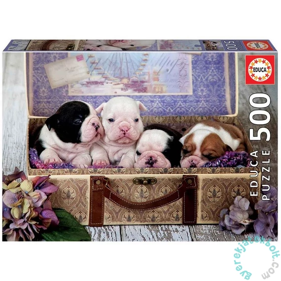 Educa 500 db-os puzzle - Kölykök (19007)