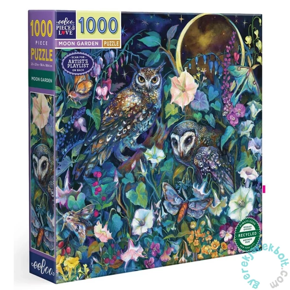 EeBoo 1000 db-os puzzle - Moon Garden (PZT726)