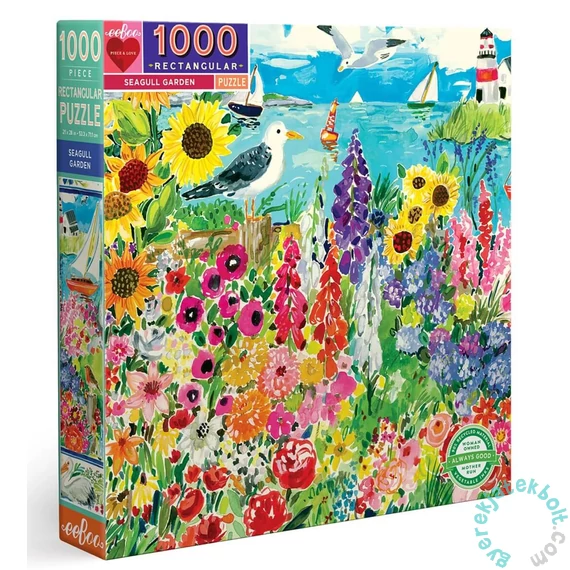 EeBoo 1000 db-os puzzle - Seagull Garden (PZTSE)