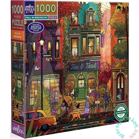 EeBoo 1000 db-os puzzle - Fall in Brooklyn (PZT184)