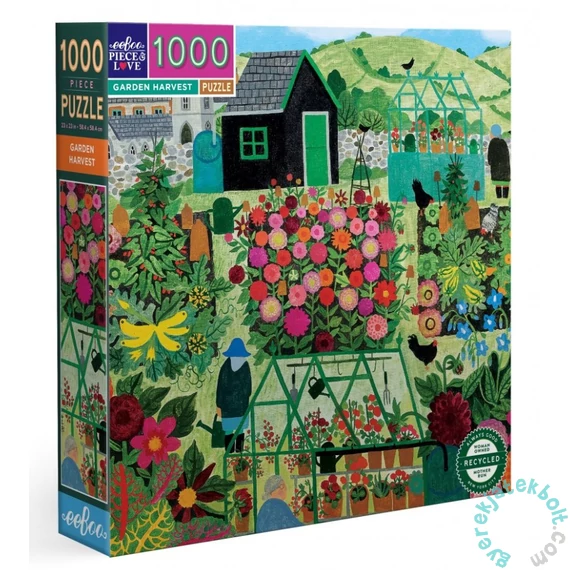 EeBoo 1000 db-os puzzle - Garden Harvest (PZTGHV)