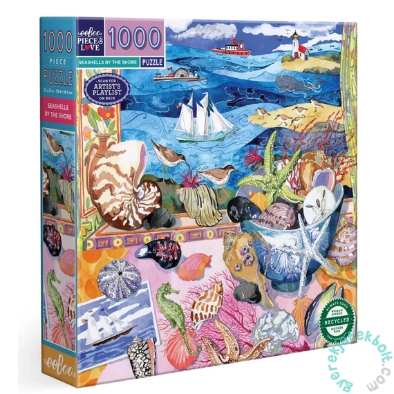 EeBoo 1000 db-os  puzzle - Shore (PZT873)