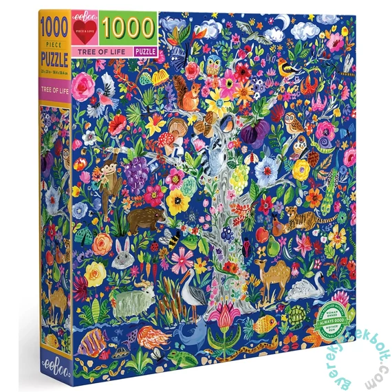 EeBoo 1000 db-os puzzle -Tree of Life (PZTTOL)