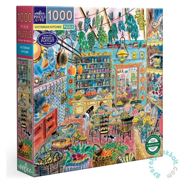 EeBoo 1000 db-os puzzle - Victorian Kitchen (PZT733)