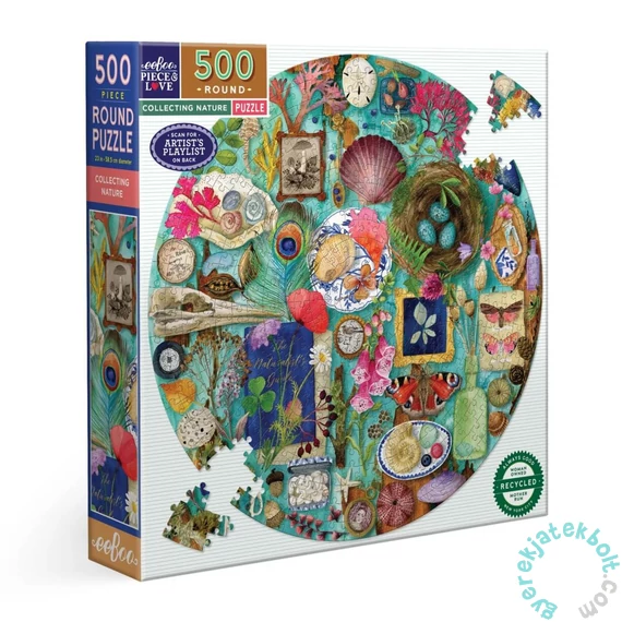 EeBoo 500 db-os Kör puzzle - Collecting Nature (PZF110)