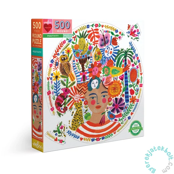 EeBoo 500 db-os Kör puzzle - Positivity (PZFPOS)