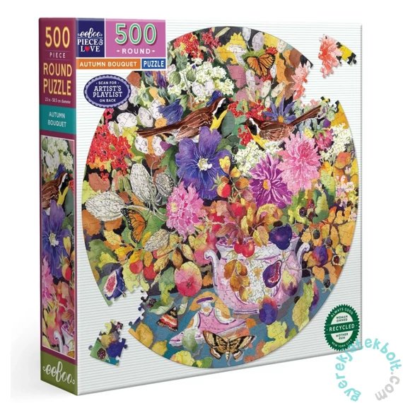 EeBoo 500 db-os Kör puzzle - Autumn Bouquet (516207)