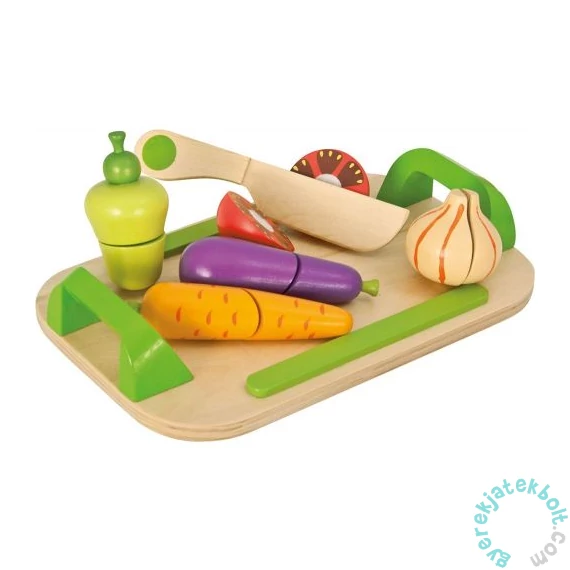 Eichhorn Fa Vágódeszka szeletelhető zöldségekkel (3722)