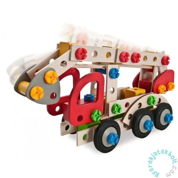 Eichhorn Constructor Tűzoltóautó építőjáték - 155 db-os (39085)
