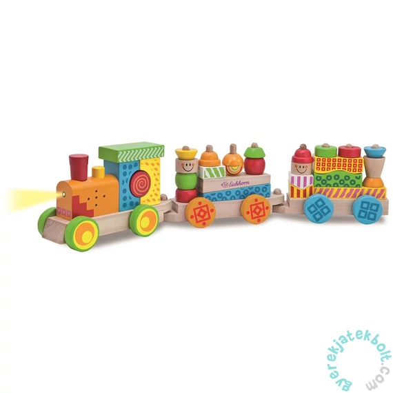 Eichhorn világító favonat játékszett