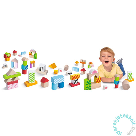 Eichhorn Szines Fa Epitokocka Szett 50 Db Os 2226 Fa Epitojatek