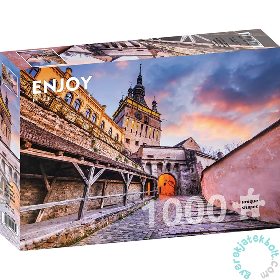 Enjoy 1000 db-os puzzle - Turnul cu ceas, Sighisoara (1029)