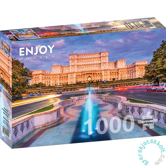 Enjoy 1000 db-os puzzle - Palace of the Parliament, Bucharest (1044)