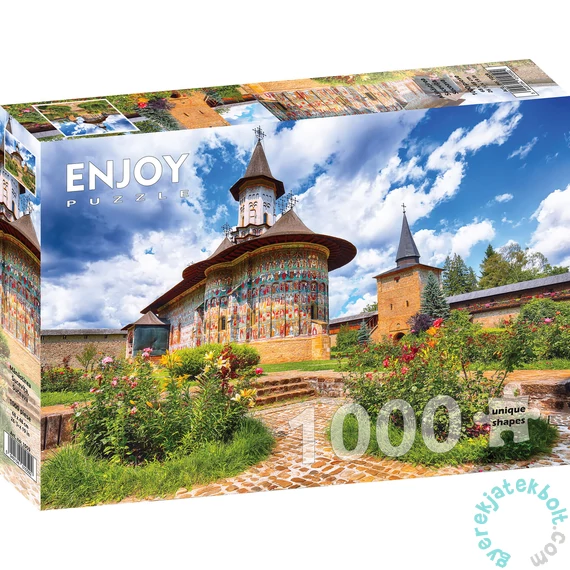Enjoy 1000 db-os puzzle - Sucevita Monastery, Suceava (1059)