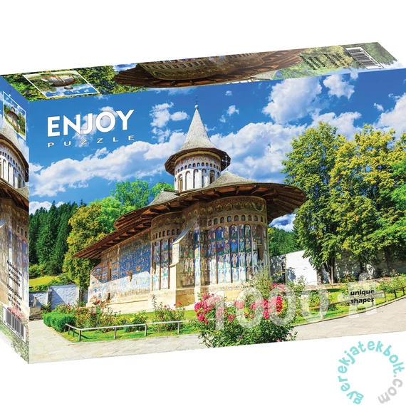 Enjoy 1000 db-os puzzle - Voronet Monastery, Suceava (1062)
