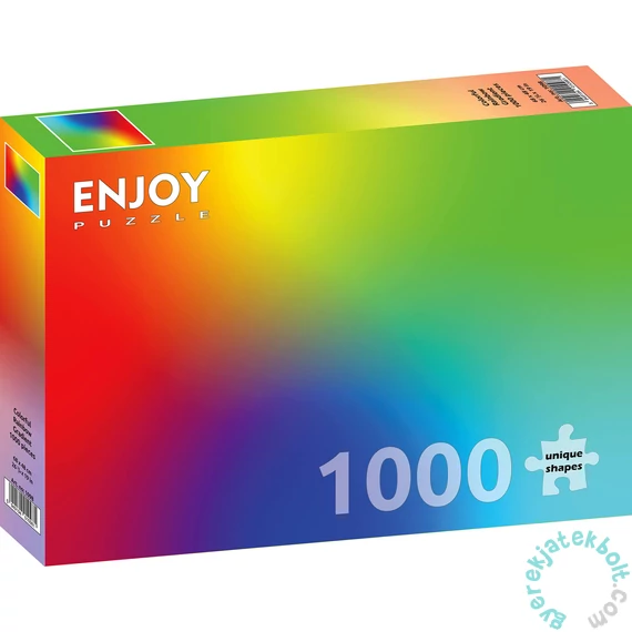 Enjoy 1000 db-os puzzle - Colorful Rainbow Gradient (1098)