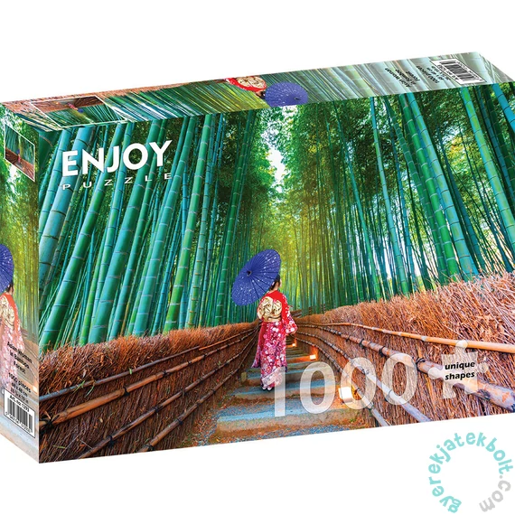 Enjoy 1000 db-os puzzle - Asian Woman in Bamboo Forest (1293)