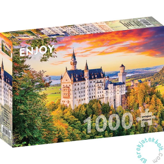 Enjoy 1000 db-os puzzle - Neuschwanstein Castle, Germany (1326)