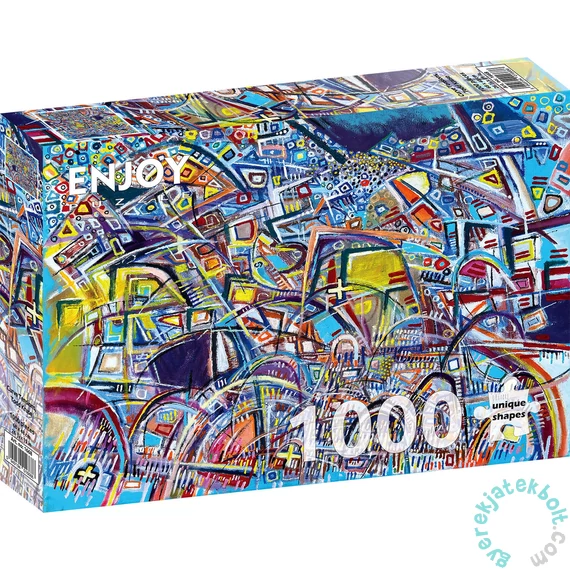 Enjoy 1000 db-os puzzle - Curve Tensions (1668)