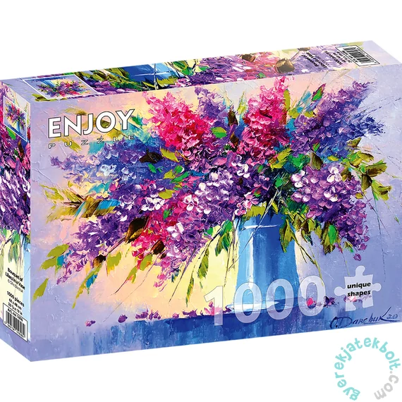 Enjoy 1000 db-os puzzle - Bouquet of Lilacs in a Vase (1696)