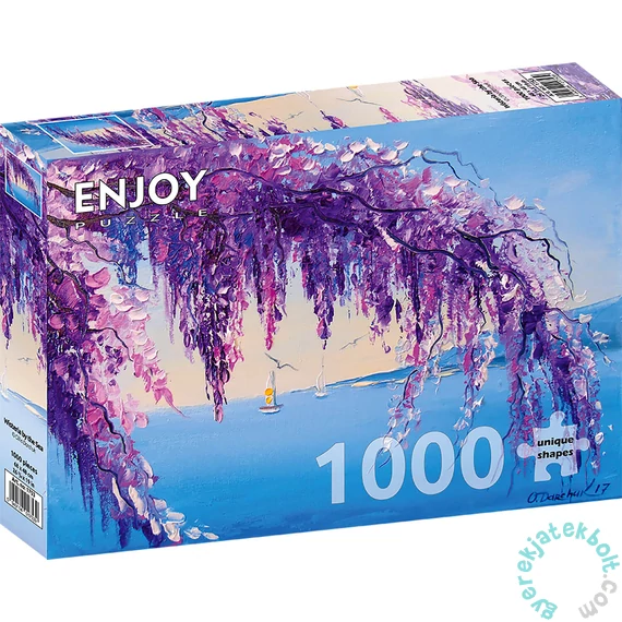 Enjoy 1000 db-os puzzle - Wisteria by the Sea (1753)