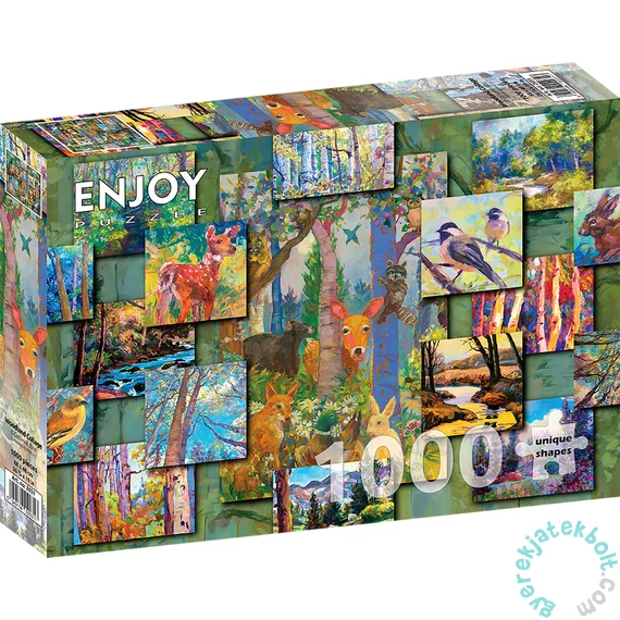 Enjoy 1000 db-os puzzle - Woodland Collage (2031)