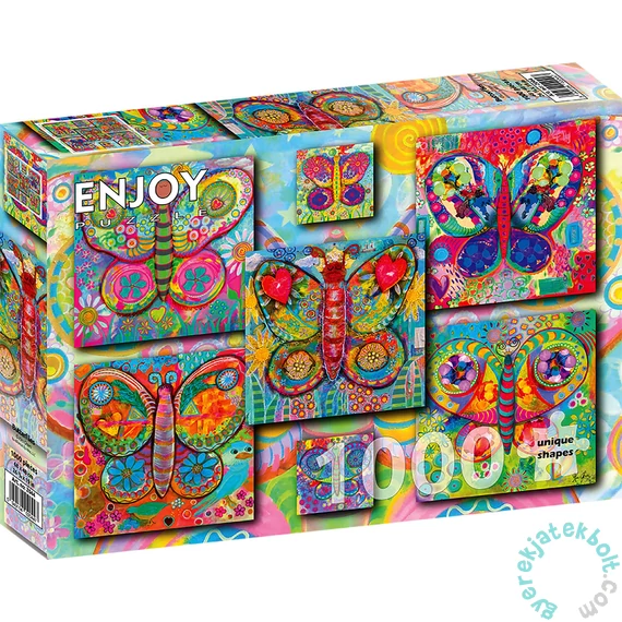 Enjoy 1000 db-os puzzle - Butterflies (2044)