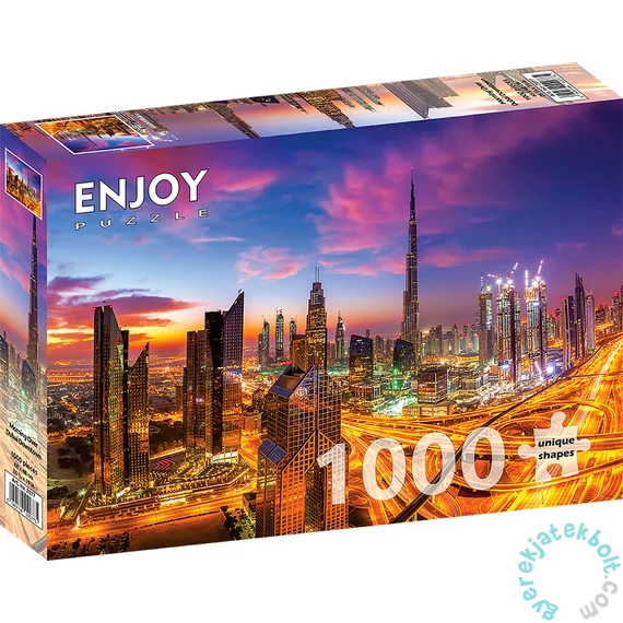 Enjoy 1000 db-os puzzle - Morning Over Dubai Downtown (2077)