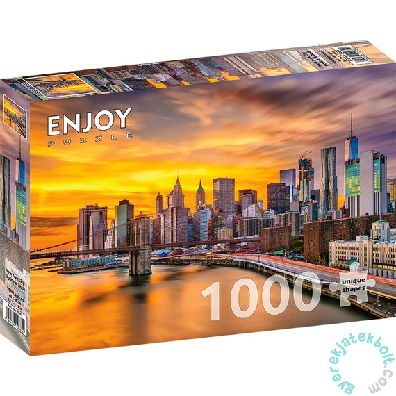 Enjoy 1000 db-os puzzle - New York City Skyline at Dusk (2081)