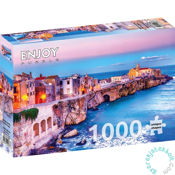 Enjoy 1000 db-os puzzle - Vieste on the Rocks, Italy (2086)