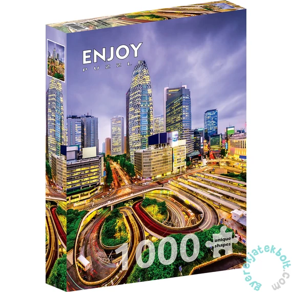 Enjoy 1000 db-os puzzle - Nishi-Shinjuku District, Tokyo (2116)