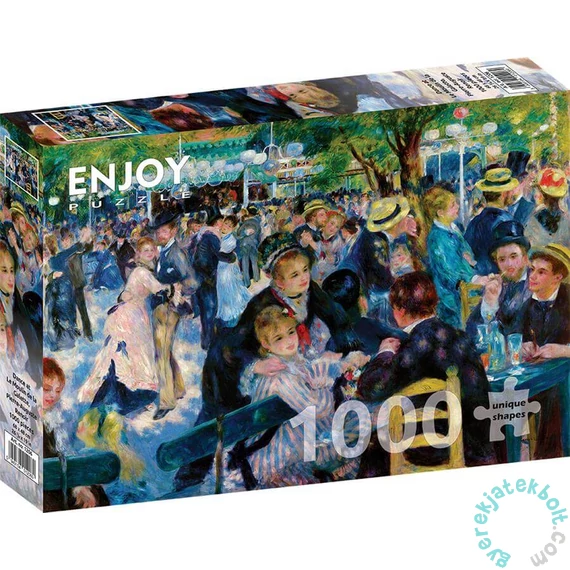 Enjoy 1000 db-os puzzle - Auguste Renoir: Dance at Le Moulin de la Galette (1206)